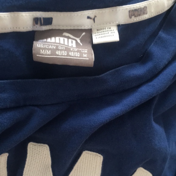 CLASSIC PUMA STYLE ALERT! 👕 Puma Logo Tee - Medium (Unisex) - Picture 12 of 16